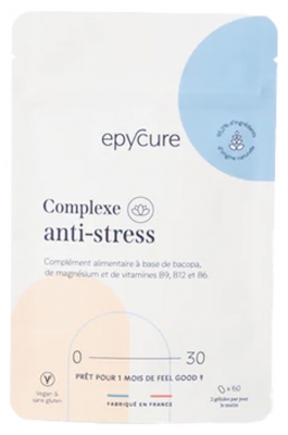 Epycure Cure Anti-Stress - 1 Mois - X60 Gélules - 2/Jour