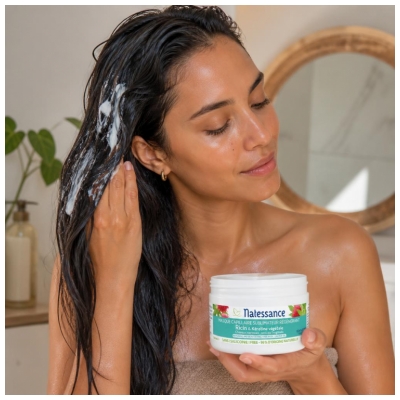 Natessance Masque Capillaire Sublimateur Régénérant - Ricin & Kératine Végétale