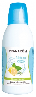 Pranarôm Pranadraine Détox Naturelle Élixir Aux Huiles Essentielles 500 ml Multicolore Taille Unique