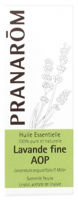 Pranarôm Huile Essentielle Lavande Fine Aop Lavandula Angustifolia Sommité Fleurie Hect 5 ml