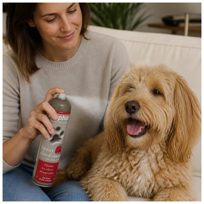 Beaphar Spray Déodorant au Parfum de Fruits Rouges - 250 ml