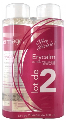 Dermagor Lot de 2 Lotions Micellaire Apaisante 2X 400 ml