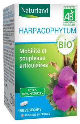 Harpagophytum Bio 150 Gélules Végétales - Complément Alimentaire Bio
