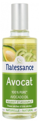 Natessance Huile d'Avocat - Nourrit et Assouplit