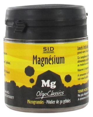 S.i.d Nutrition Magnésium 30 Gélules
