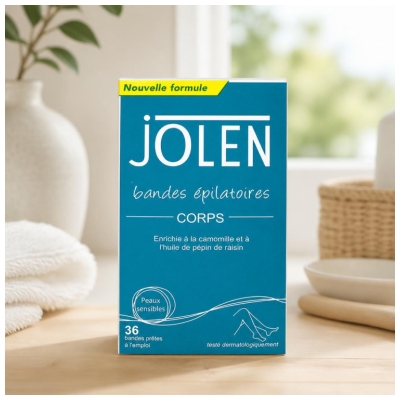 Jolen Bandes Épilatoires Corps X 36 -