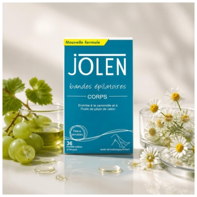 Jolen Bandes Épilatoires Corps X 36 -
