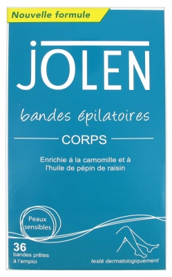 Jolen Bandes Épilatoires Corps X 36 -