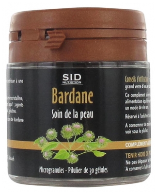 S.i.d Nutrition Bardane 30 Gélules