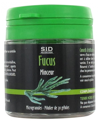 S.i.d Nutrition Fucus 30 Gélules