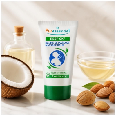 Puressentiel Baume de Massage Resp'Ok® Aux 19 Huiles Essentielles - 50 ml