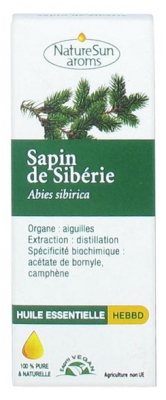 Huile Essentielle Bio de Sapin de Sibérie (Abies sibirica) 10 ml