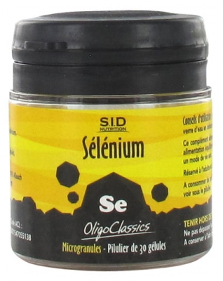 S.i.d Nutrition Sélénium 30 Gélules