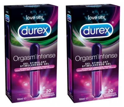 Gel Stimulant Intime Durex Orgasm'Intense - Lot de 2 x 15 ml