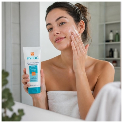 Hyfac Gel Nettoyant Purifiant Fl/300Ml