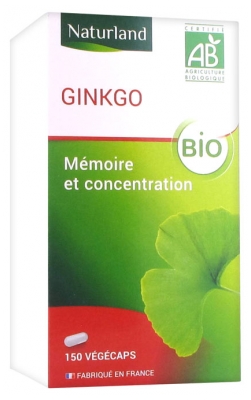Supreme Health Ginkgo Biloba Bio 180 Capsules végétariennes