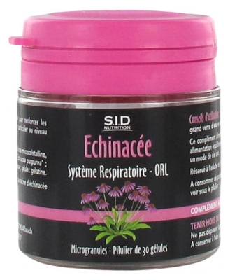 S.i.d Nutrition Echinacee 30 Gélules
