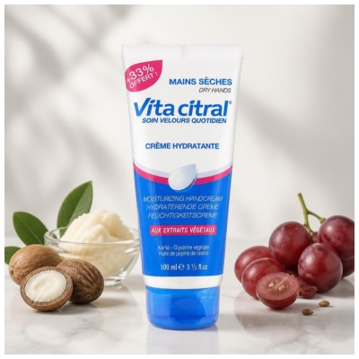 Vita Citral Soin Hydratant Velours Aux Actifs Végétaux + 33% 