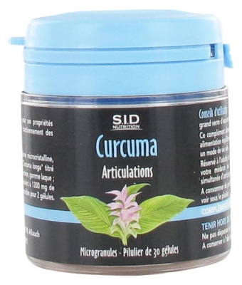 S.i.d Nutrition Curcuma 30 Gélules