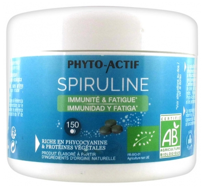 Phyto-Actif Spiruline Bio - 150 Cps