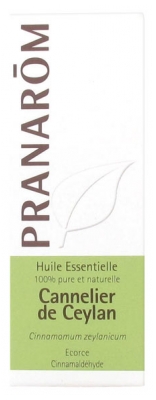 Pranarôm Huile Essentielle Cannelier de Ceylan Cinnamomum Zeylanicum / Verum (Eco)Rce Hect 5 ml
