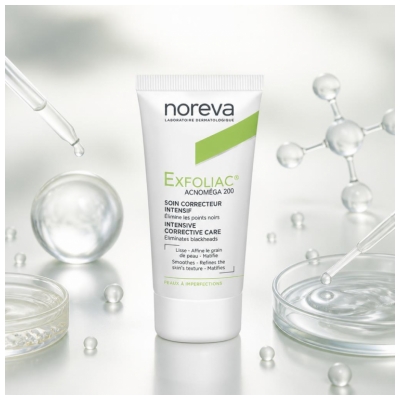 Noreva Exfoliac Acnoméga 200 30 ml