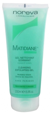 Noreva Matidiane Gel Gommant Matifiant 2 en 1 200 ml