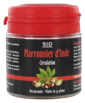 S.i.d Nutrition Marronnier d'Inde 30 Gélules