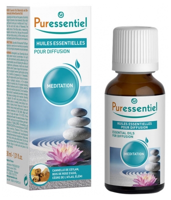 Puressentiel Diffuse Méditation - Huiles Essentielles Pour Diffusion - 30 ml