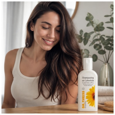 Shampoing doux au Calendula pour cheveux délicats et sensibles - 200 ml