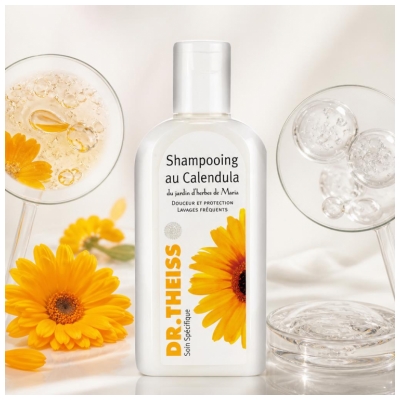 Shampoing doux au Calendula pour cheveux délicats et sensibles - 200 ml