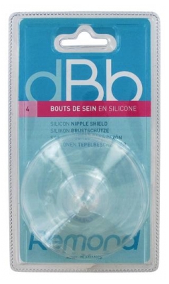 Dbb Remond Blister de 4 Bouts de Sein en Silicone
