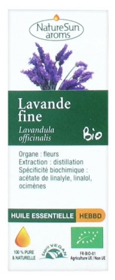 Huile Essentielle Bio de Lavande Fine (Lavandula officinalis) 10 ml
