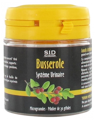 S.i.d Nutrition Busserole 30 Gélules