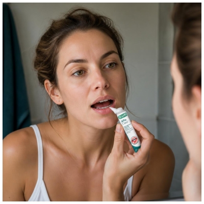 Gum Gel Aftaclear 10 ml - Goût Pomme Poire