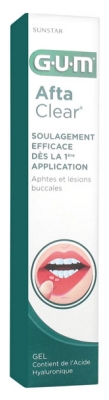 Gum Gel Aftaclear 10 ml - Goût Pomme Poire