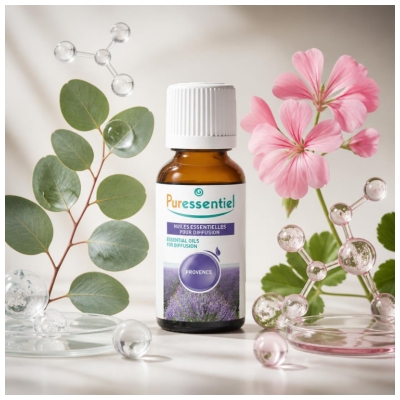 Puressentiel Diffuse Provence - Huiles Essentielles Pour Diffusion - 30 ml