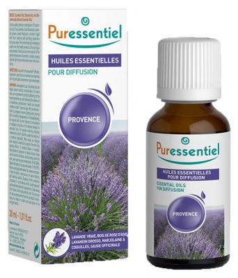 Puressentiel Diffuse Provence - Huiles Essentielles Pour Diffusion - 30 ml