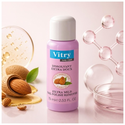 Vitry Dissolvant Extra Doux Huile d'Amande Douce 75 ml