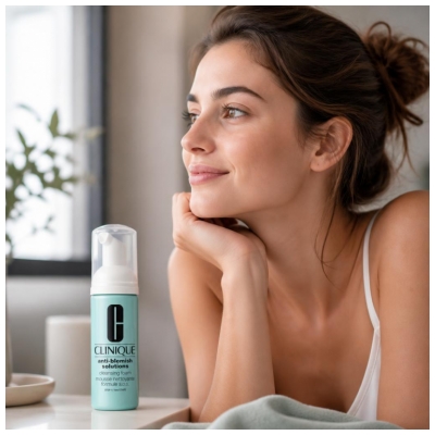 Clinique Anti-Blemish Solutions Mousse Nettoyante Formule Soin.o.soin 125 ml