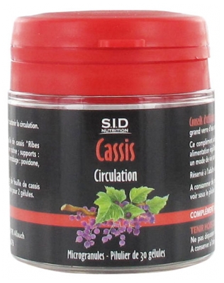 S.i.d Nutrition Cassis 30 Gélules