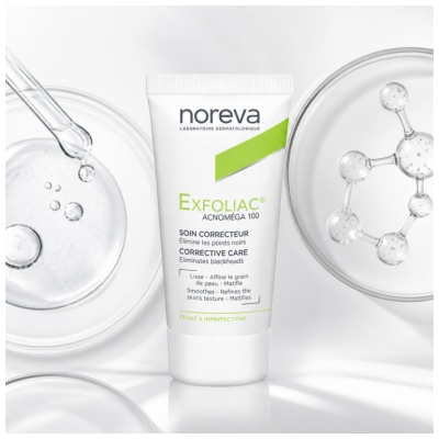 Noreva Exfoliac Acnoméga 100 30 ml