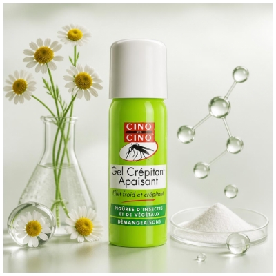 Cinq Sur Cinq 5/5 Gel Crépitant Apaisant 50 ml
