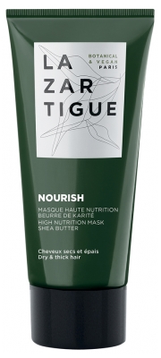 Lazartigue Nourish Masque Nourrissant Cheveux Sec et Épais Format Voyage 50 ml