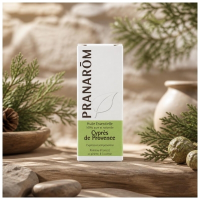 Pranarôm Huile Essentielle de Cyprès Toujours Vert 20 ml