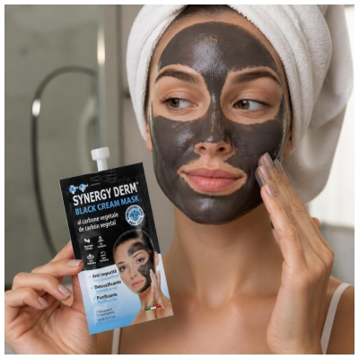 Masque Visage Purifiant au Charbon Actif Incarose Synergy Derm - 15 ml
