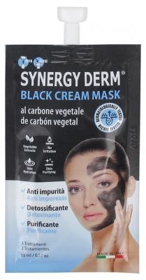 Masque Visage Purifiant au Charbon Actif Incarose Synergy Derm - 15 ml