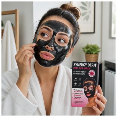 Masque Peel-Off Purifiant au Charbon Végétal 4 x 7 g