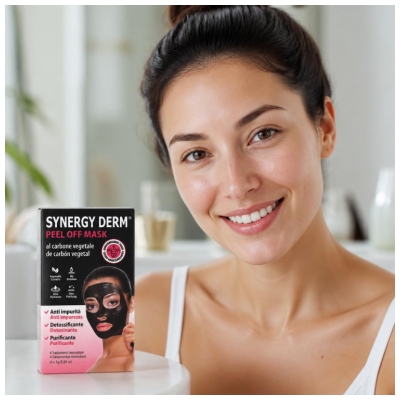 Masque Peel-Off Purifiant au Charbon Végétal 4 x 7 g