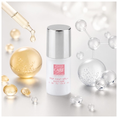 Eye Care Cosmetics Top Coat Silicium Effet Gel Haute Tolérance